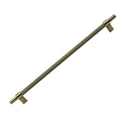 uchwyt meblowy 8772.0320.ABM złoty przyciemniony mat, radełko 38,5cm.