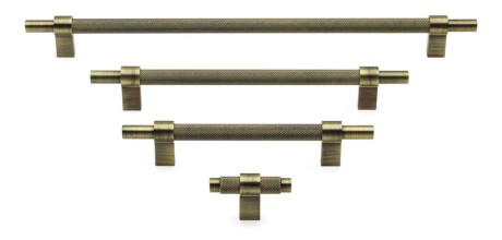 Przejdź do produktu uchwyt meblowy 8772.0320.ABM złoty przyciemniony mat, radełko 38,5cm.