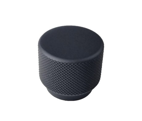 Przejdź do produktu Gałka meblowa czarna matowa 35mm. CEBI 4253.002.PC24