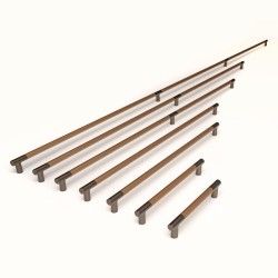 uchwyt meblowy brązowy WMN 887.1800.2VG7 ryflowany 183cm
