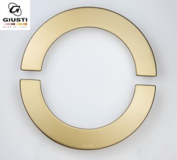 uchwyt meblowy WMN 470.MZA.006C półokrągły złoty mosiądz 16,4 cm.