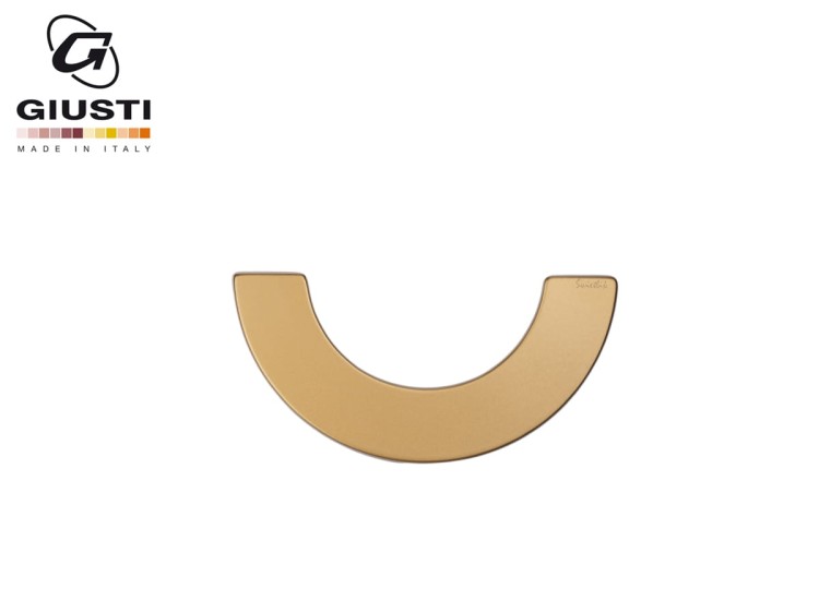 uchwyt meblowy WMN 470.MZA.006C półokrągły złoty mosiądz 16,4 cm.