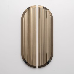 Uchwyt meblowy złoty chrom połysk SY 9076.0224.GL 24,4 cm.