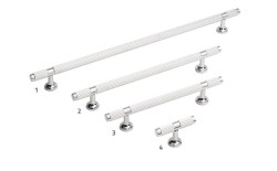 uchwyt meblowy 8998.0192.CR chrom połysk, ryflowany 25,5cm