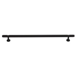 uchwyt meblowy 8996.0320.AL6 czarny mat, radełko 38,5cm