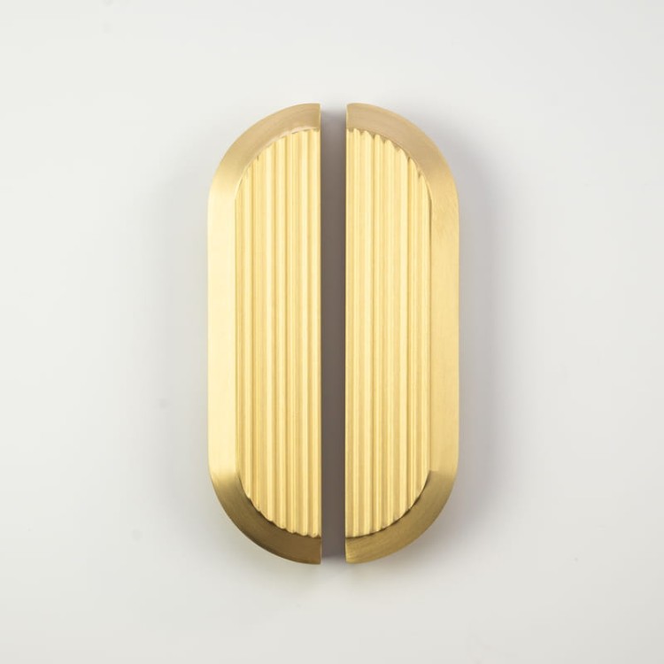 Uchwyt meblowy mosiądz złoty mat SY 9064.0128.BB 14,8cm.