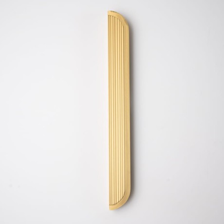 Przejdź do produktu Uchwyt meblowy mosiądz złoty mat SY 9064.0320.BB 34cm.