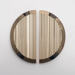 Uchwyt meblowy złoty chrom połysk SY 9076.0096.GL 12cm.