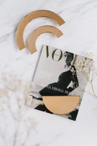 Uchwyt meblowy złoty połysk, chrom. Półokrągły, mały. CEBI 1194.064.MP11