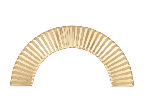 Przejdź do produktu Uchwyt meblowy 1193.128.MP11 16cm. złoty połysk, chrom. Półokrągły, duży.