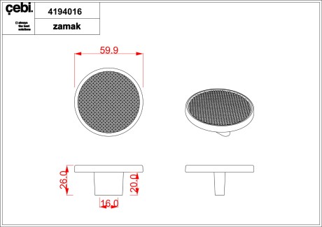 Przejdź do produktu Gałka meblowa 4194.016.MP11 złoty połysk, chrom