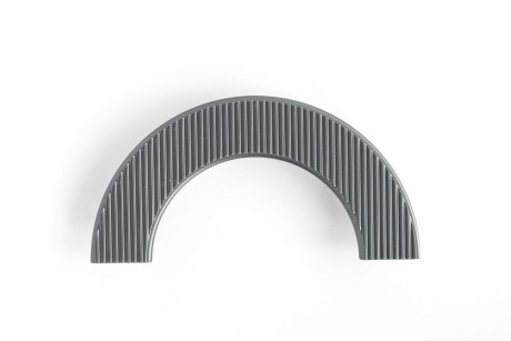 Przejdź do produktu Uchwyt meblowy 1197.128.MP27 16cm. antracyt półkole duże CEBI