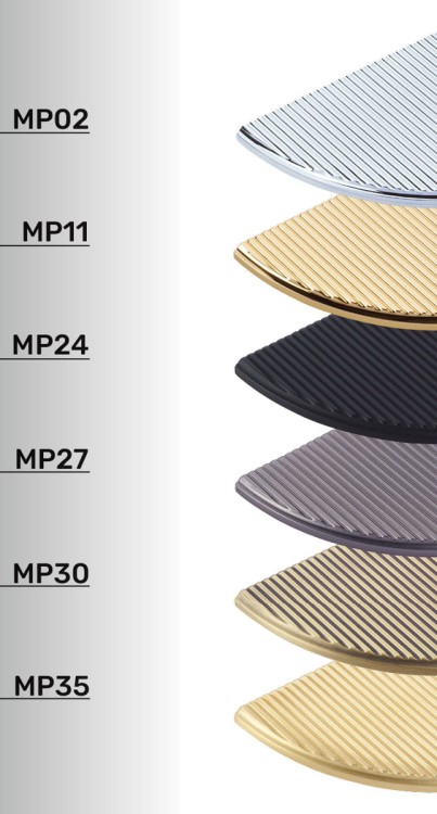 Uchwyt meblowy antracyt  półkole małe CEBI 1197.064.PC27