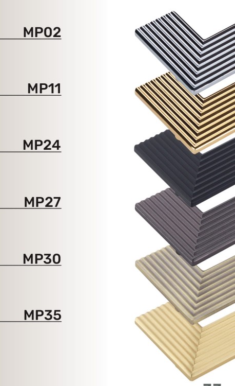 Uchwyt meblowy złoty chrom  CEBI 1203.192.MP11   22,4cm.