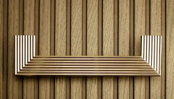 Uchwyt meblowy złoty chrom  CEBI 1203.192.MP11   22,4cm.