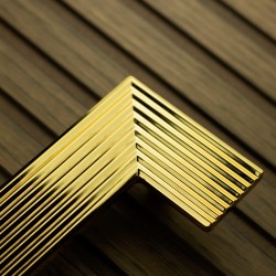 Uchwyt meblowy złoty chrom  CEBI 1203.192.MP11   22,4cm.