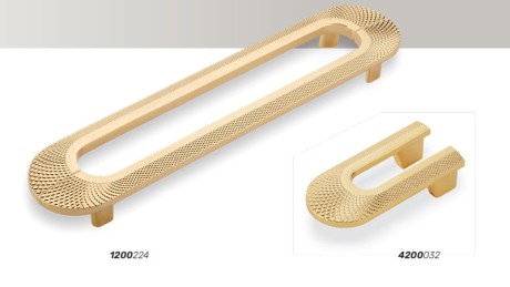 Przejdź do produktu Uchwyt meblowy 1200.224.PC35 złoty mosiądz CEBI