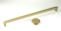 Uchwyt meblowy złoty mosiądz mat CEBI 1102.320.MP35 34cm.