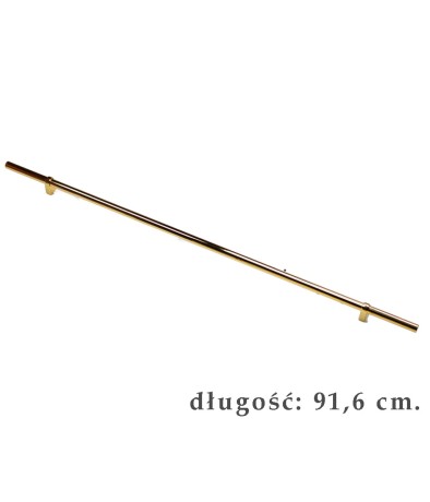 Przejdź do produktu Uchwyt meblowy 1261.10.704.MP11 91,6 cm. złoty chrom CEBI