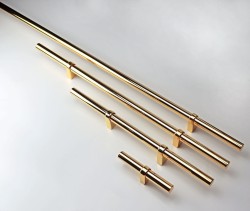 Uchwyt meblowy złoty chrom CEBI 1261.10.704.MP11 91,6 cm