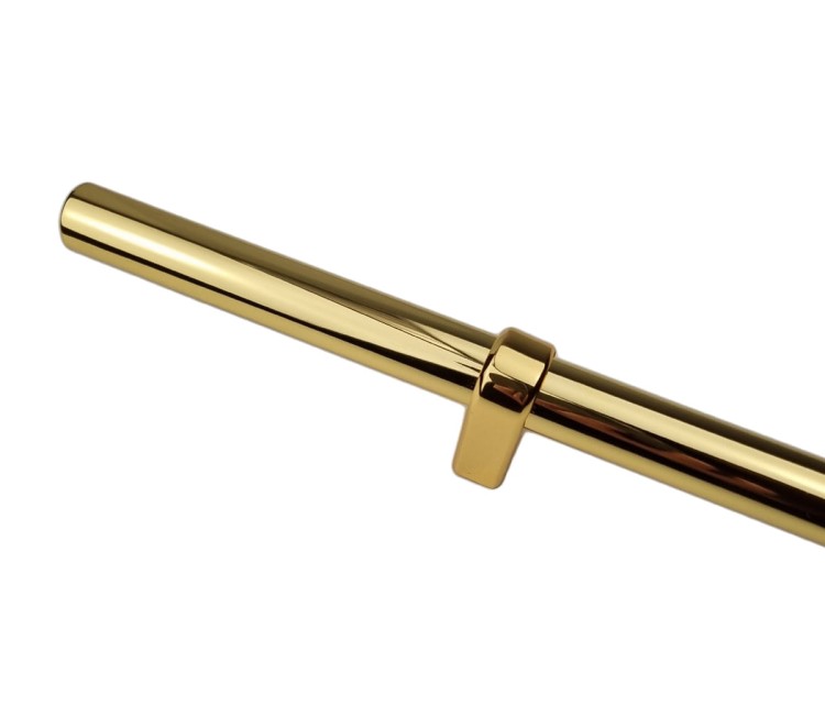 Uchwyt meblowy złoty chrom CEBI 1261.10.128.MP11 34 cm