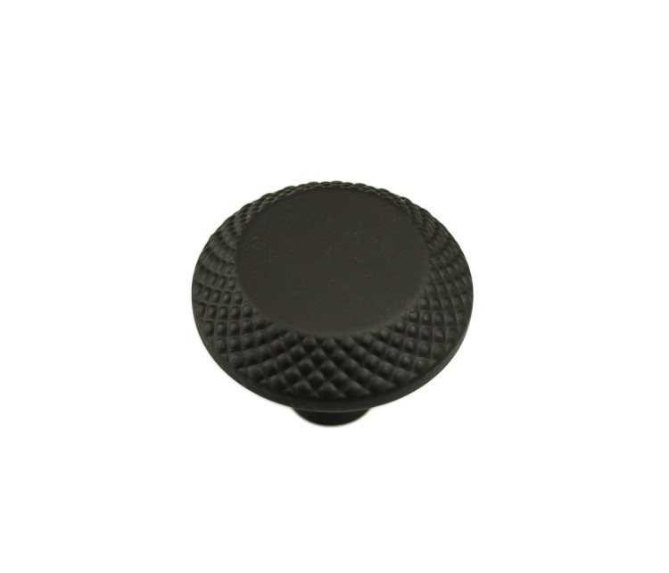 Gałka meblowa czarny mat 3cm. CEBI 4102.001.MP24