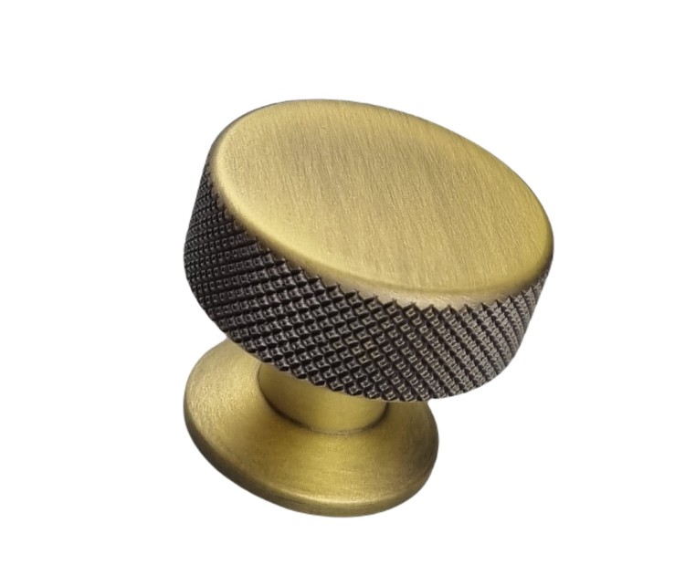 Gałka meblowa złoto przyciemniane chrom 35mm. CEBI 4254.002.MP30