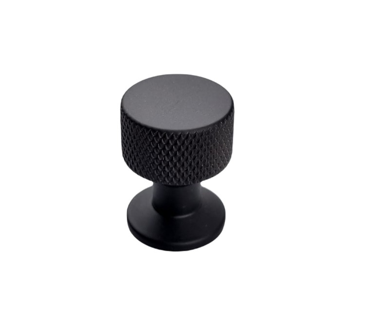 Gałka meblowa czarny mat 22mm. CEBI 4254.001.MP24
