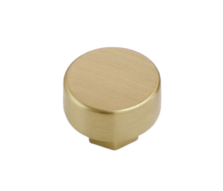 Gałka meblowa złoty mosiądz. matowy. Średnica 4cm. CEBI 4126.002.MP35