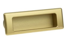 Uchwyt meblowy wpuszczany WMN 542.075.00F3 złoty mosiądz