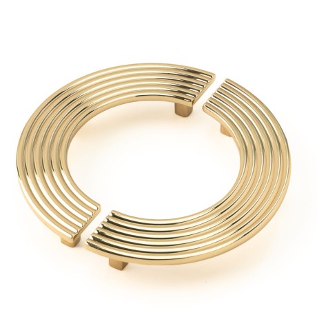 Przejdź do produktu Uchwyt meblowy  złoty chrom połysk  SY 4821.0128.GL  16,2cm. półkole 