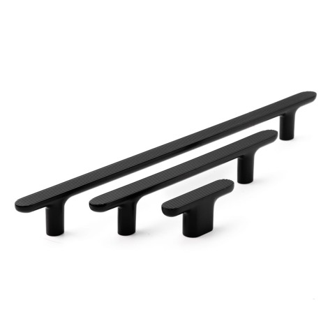 Przejdź do produktu uchwyt meblowy 4744.0256.AL6 czarny mat, ryflowany 32,6cm. 