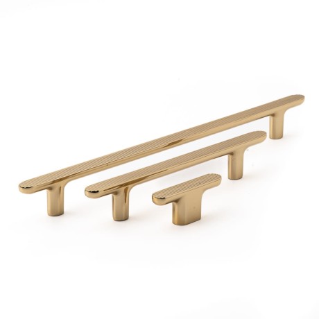 Przejdź do produktu uchwyt meblowy T-bar 4728.0016.GL złoty chrom połysk, ryflowany 7cm.