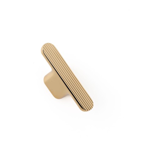 Przejdź do produktu uchwyt meblowy T-bar 4728.0016.GL złoty chrom połysk, ryflowany 7cm.