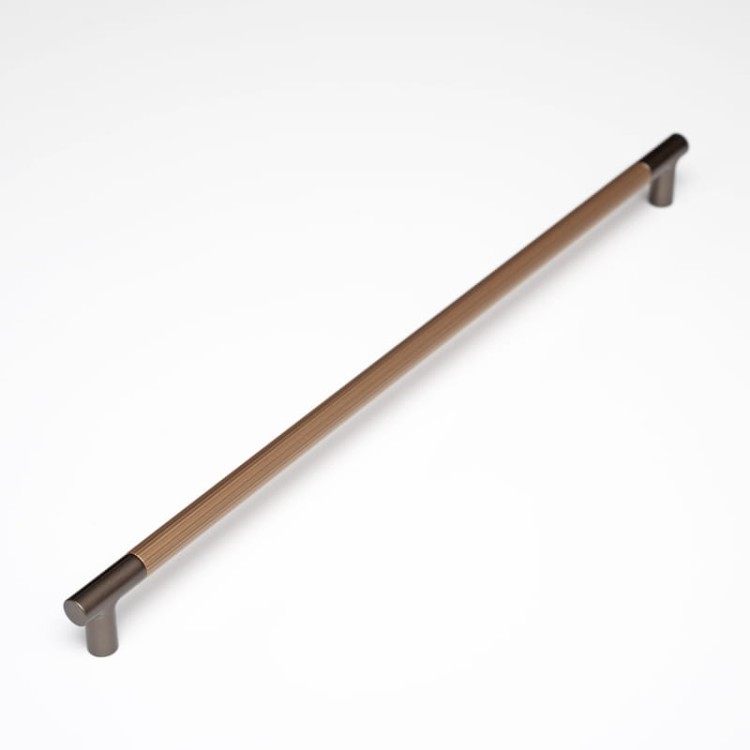 uchwyt meblowy brązowy WMN 887.450.2VG7 ryflowany 48cm