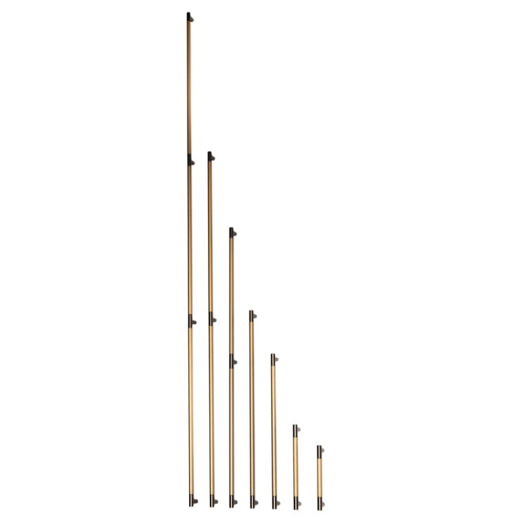 uchwyt meblowy brązowy WMN 887.450.2VG7 ryflowany 48cm