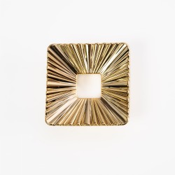 kwadratowy uchwyt meblowy WMN 793.032.00GP złoty chrom połysk