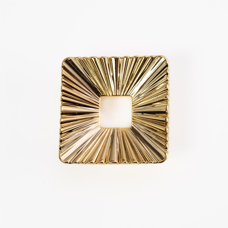 kwadratowy uchwyt meblowy WMN 793.032.00GP złoty chrom połysk