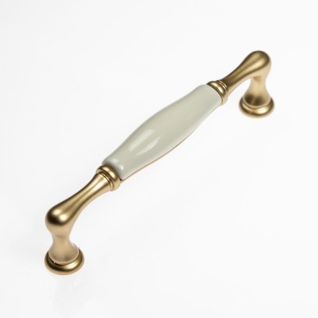 Przejdź do produktu uchwyt porcelanowy  M 64.01.00.6CG złoto mat / ivory porcelana (1)