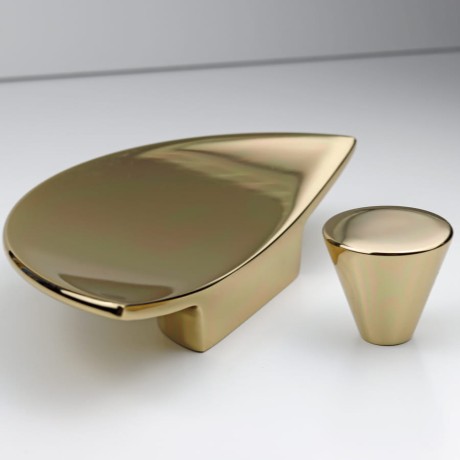 Przejdź do produktu gałka meblowa SY 1455.0030.GL złoty połysk chrom,  3cm. 