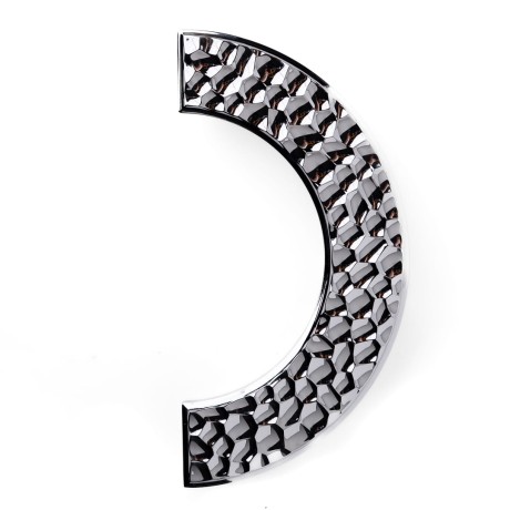 Przejdź do produktu Uchwyt meblowy 1195.128.MP02 16cm. srebrny połysk, chrom. Półokrągły, duży