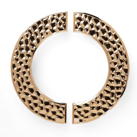 Przejdź do produktu Uchwyt meblowy 1195.128.MP11 16cm. złoty połysk, chrom. Półokrąg