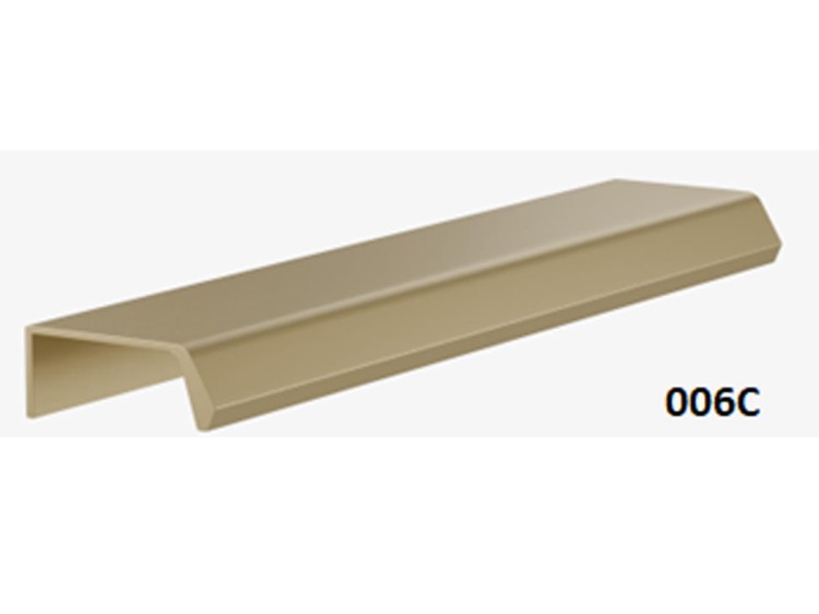 meblowy uchwyt krawędziowy WMA 0009.1200.6C złoty mat 120cm.