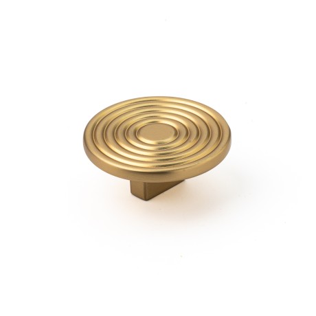 Przejdź do produktu Gałka meblowa złoty szczotkowany  SY 4823.0016.GB  6cm.  ryflowana 