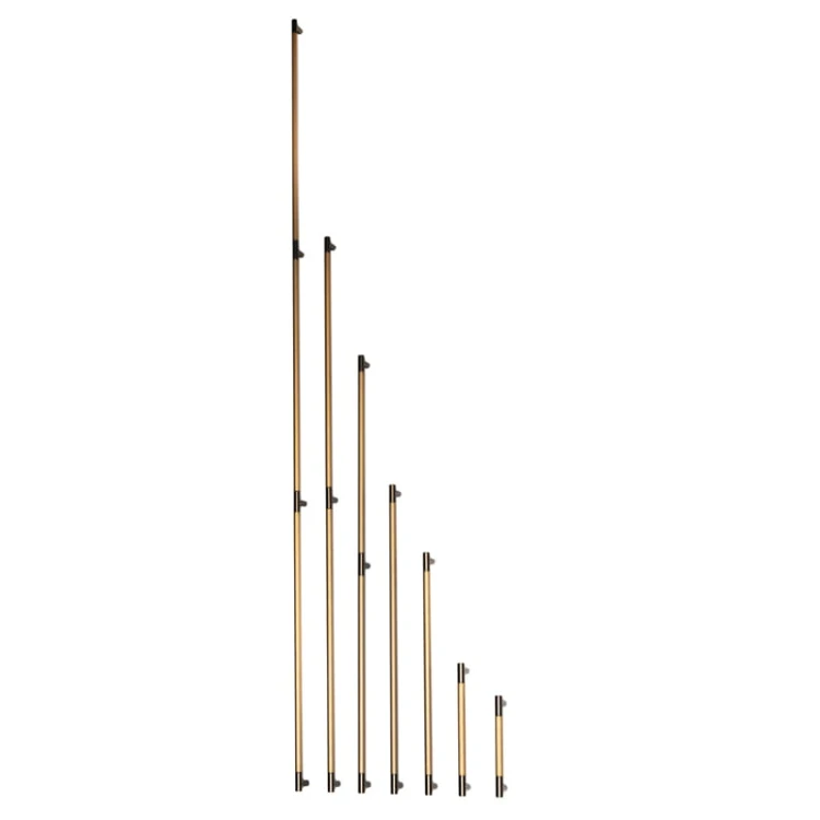 uchwyt meblowy brązowy WMN 887.450.2VG7 ryflowany 48cm